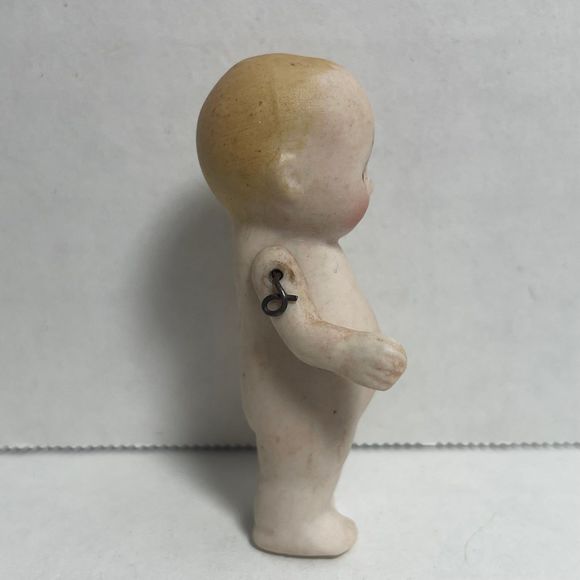 Antique 2” German Bisque Kewpie? Doll circa approx 1800’s - early 1900’s - Picture 9 of 12
